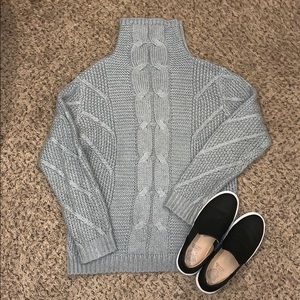 Wishlist gray knit sweater
